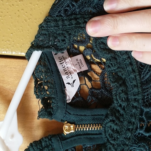 Green Nanette Lepore top - Picture 4 of 5